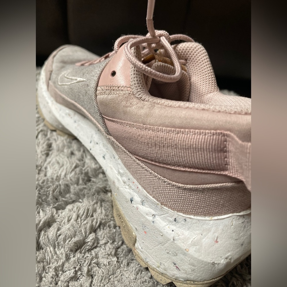 Womens Nike Crater Remixa 'Pink Oxford' DA1468-600 Shoes Size 7 - Picture 8 of 13